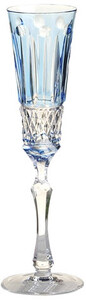 Ajka Crystal, St. Louis Light Blue, Champagne Stemglass, 120 мл