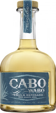 На фото изображение Cabo Wabo Reposado, 0.75 L (Кабо Вабо Репосадо объемом 0.75 литра)