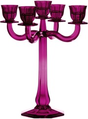 На фото изображение На фото изображение Nachtmann, Ravello, Candleholder 5-armed Light Purple (Равелло, Подсвечник 5-ти рожковый светло-фиолетовый)