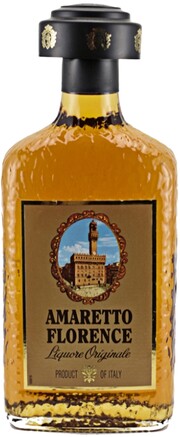 На фото изображение Amaretto Florence, 0.7 L (Амаретто Флоренс объемом 0.7 литра)