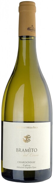 In the photo image Bramito del Cervo, Chardonnay, Umbria IGT, 2012, 0.75 L
