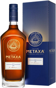 Metaxa 12*, gift box, 0.7 л