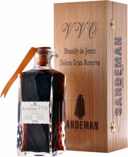 Sandeman, Brandy de Jerez VVO Solera Gran Reserva, wooden box, 0.7 л