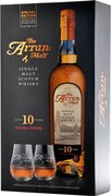 Arran 10 years, gift box with 2 glasses, 0.7 L