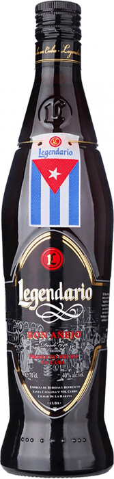 На фото изображение Legendario Anejo, 0.7 L (Легендарио Аньехо объемом 0.7 литра)
