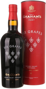 Португальское вино Grahams Six Grapes, gift box