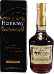 На фото изображение Hennessy V.S., gift box, 0.35 L (Хеннесси В.С., в подарочной коробке объемом 0.35 литра)