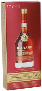 Коньяк Kizlyar cognac distillery, Kizlyar, gift box, 0.5 л