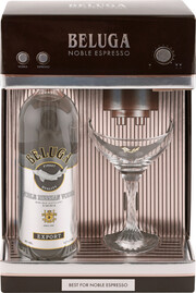 Beluga Noble, gift box with glass, 0.7 L
