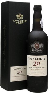 Вино Taylors, Tawny Port 20 Years Old, gift box
