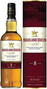 Highland Queen Majesty, 8 Years Old, in tube, 0.7 L