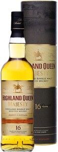 Highland Queen Majesty, 16 Years Old, in tube, 0.7 л