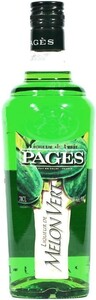 Ликер Pages Melon Vert, 0.7 л