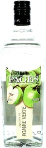 Яблочный ликер Pages Pomme Verte, 0.7 л