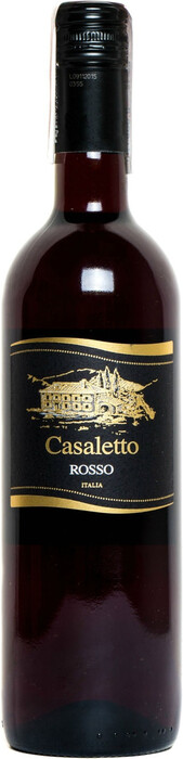 На фото изображение Casaletto Rosso VdT, 0.75 L (Казалетто Россо объемом 0.75 литра)