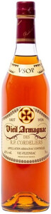 Gelas, Vieil Armagnac des R.P. Cordeliers VSOP, 0.7 L