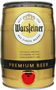 Warsteiner Premium Verum, mini keg, 5 л