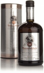 In the photo image Bunnahabhain aged 16 years, Limited Edition, in tube, 0.7 L