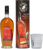 El Dorado 5 Years Old Cask Aged, gift tube with glass, 0.7 L