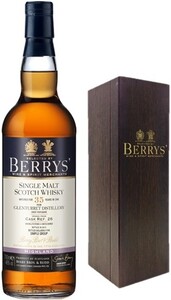 Виски Berrys Glenturret 35, wooden box, 0.75 л