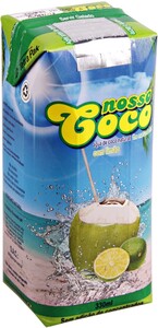 Минеральная вода Coconut Water Nosso Coco (with lime), 0.33 л
