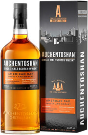 Шотландский виски Auchentoshan American Oak, gift box, 0.7 л