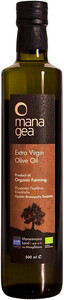 Mana Gea, Organic Extra Virgin Olive Oil, 0.5 л