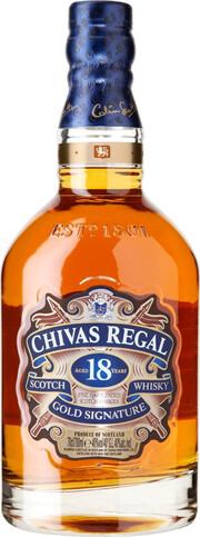 In the photo image Chivas Regal 18 years old, 0.5 L