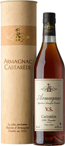 Castarede, Castarede VS, Armagnac AOC, wooden tube, 0.7 л