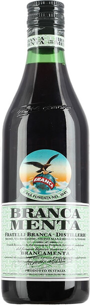На фото изображение Branca Menta, 0.7 L (Бранка Мента объемом 0.7 литра)