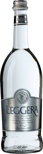 На фото изображение Acqua minerale Leggera oligominerale, Glass, 0.75 L (Леджера Негазированная, в стеклянной бутылке объемом 0.75 литра)