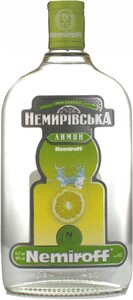 Украинская водка Nemiroff Lemon, 375 мл