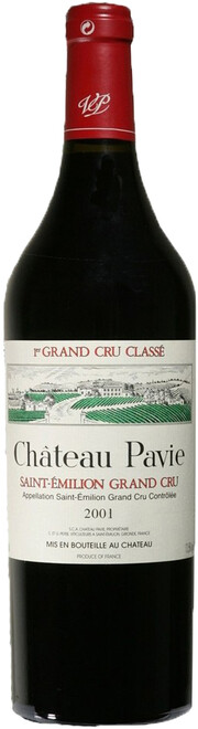 In the photo image Chateau Pavie Saint Emilion AOC 1-er Grand Cru Classe, 2001, 0.75 L