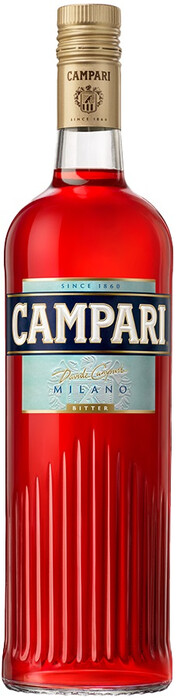На фото изображение Campari Bitter Aperitif, 0.5 L (Кампари Аперитив Биттер объемом 0.5 литра)
