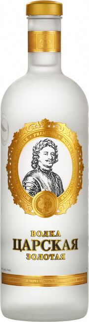 На фото изображение Царская Золотая, объемом 1 литр (Tsarskaja Gold 1 L)