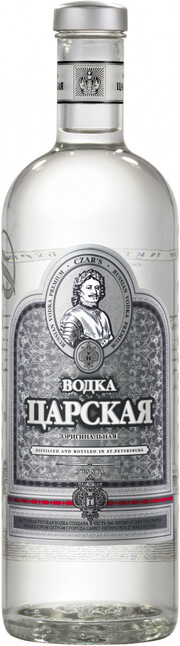 На фото изображение Царская Оригинальная, объемом 1 литр (Tsarskaja Original 1 L)