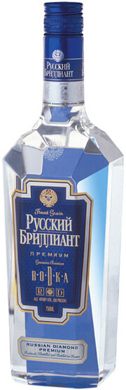 На фото изображение Русский Бриллиант Премиум, объемом 0.5 литра (Russkiy Brilliant Premium 0.5 L)