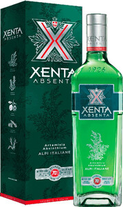Итальянский абсент Xenta, gift box, 0.7 л