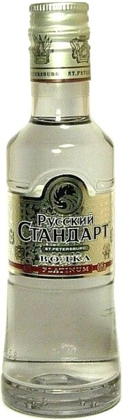 In the photo image Russian Standard Platinum, 0.05 L