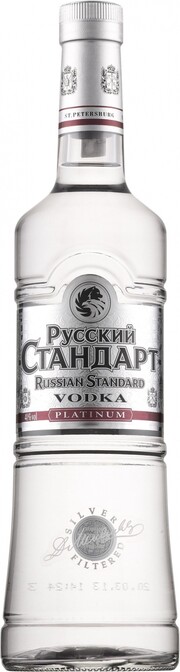На фото изображение Русский Стандарт Платинум, объемом 3 литра (Russian Standard Platinum 3 L)