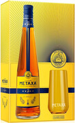 Metaxa 5*, gift box with 2 glasses, 0.7 L