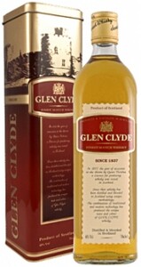 Виски Glen Clyde 3 Years Old, metal box, 0.5 л