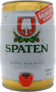 Spaten, Munchen Hell, mini keg, 5 л