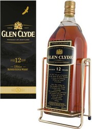 Виски Glen Clyde 12 Years Old, with a pouring stand, gift box, 4.5 л