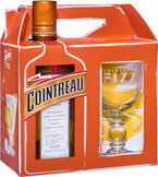 Cointreau, gift box with cocktail glass, 0.7 L