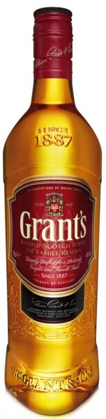 На фото изображение Grants Family Reserve, 0.75 L (Грантс Фэмили Резерв в бутылках объемом 0.75 литра)