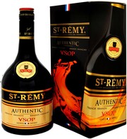 Saint-Remy, Authentic VSOP, gift box with glass, 0.7 л