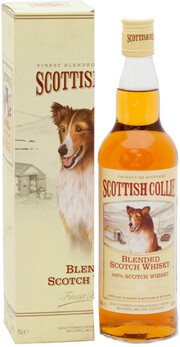 На фото изображение Scottish Collie, box, 0.5 L (Скоттиш Колли в коробке в бутылках объемом 0.5 литра)
