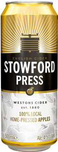 Полусухой сидр Westons, Stowford Press Medium Dry, in can, 0.5 л