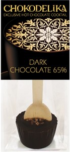 Chokodelika, Hot chocolate cocktail Dark chocolate 65%, with a spoon, 50 g